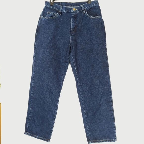 Vintage Wrangler Blues Blue Jeans Size 10x30 - Picture 4 of 9
